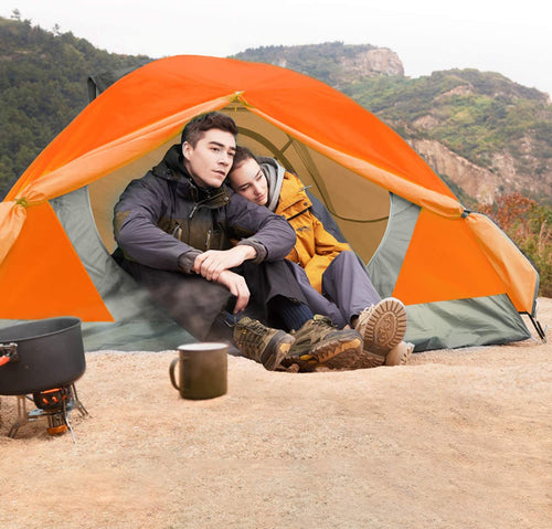 2/4 Person Camping Tent Lightweight Waterproof Backpacking Tent